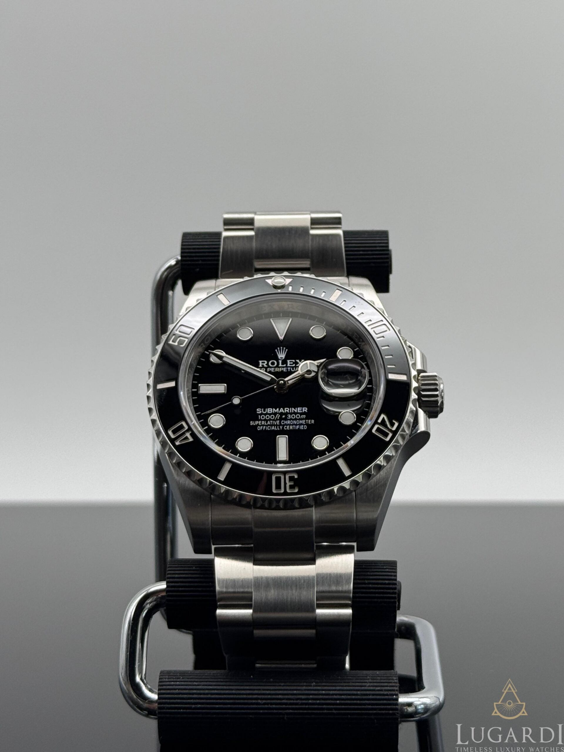 Rolex Submariner Date 126610LN black dial black Cerachrom bezel Oyster bracelet